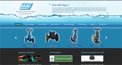 Desktop Screenshot of mavegypt.net